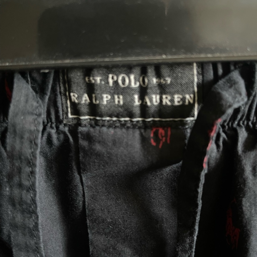 Polo by Ralph Lauren Black Garment with Yellow Label